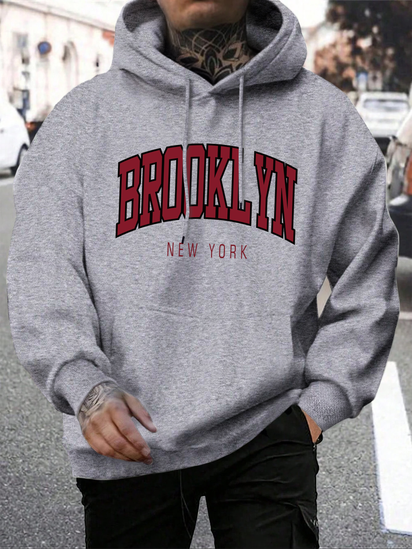 Brooklyn New York Printed Swea – Outdoor Lighting New York recenzja i cena