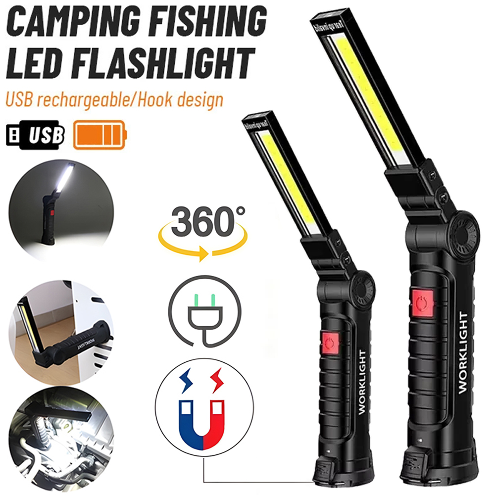 LED COB Flashlight USB Recharg – Outdoor Lighting Lowes recenzja i cena