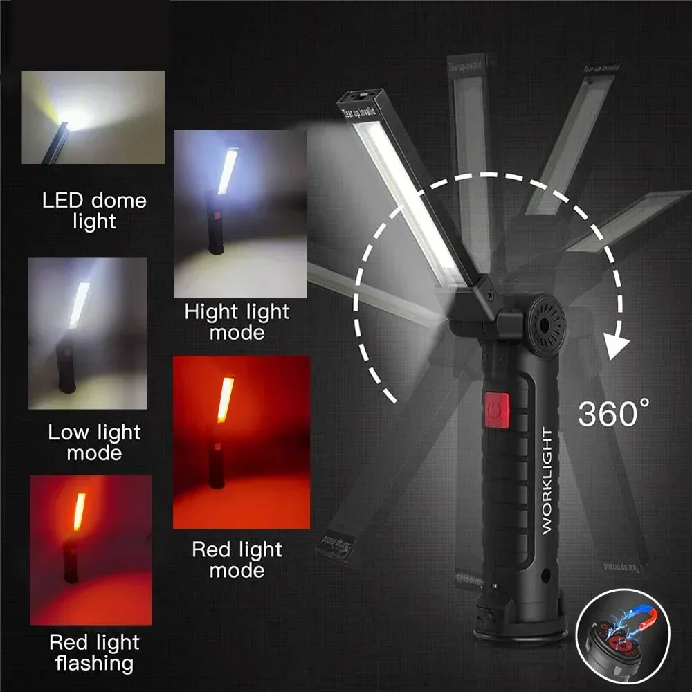 LED COB Flashlight USB Recharg – Outdoor Lighting Lowes recenzja i cena