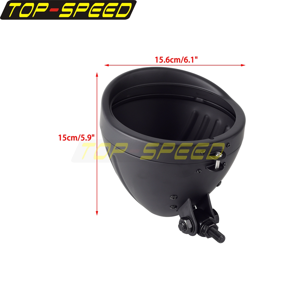 Black/Chrome Motorcycle Headla – Outdoor Lighting Unit recenzja i cena