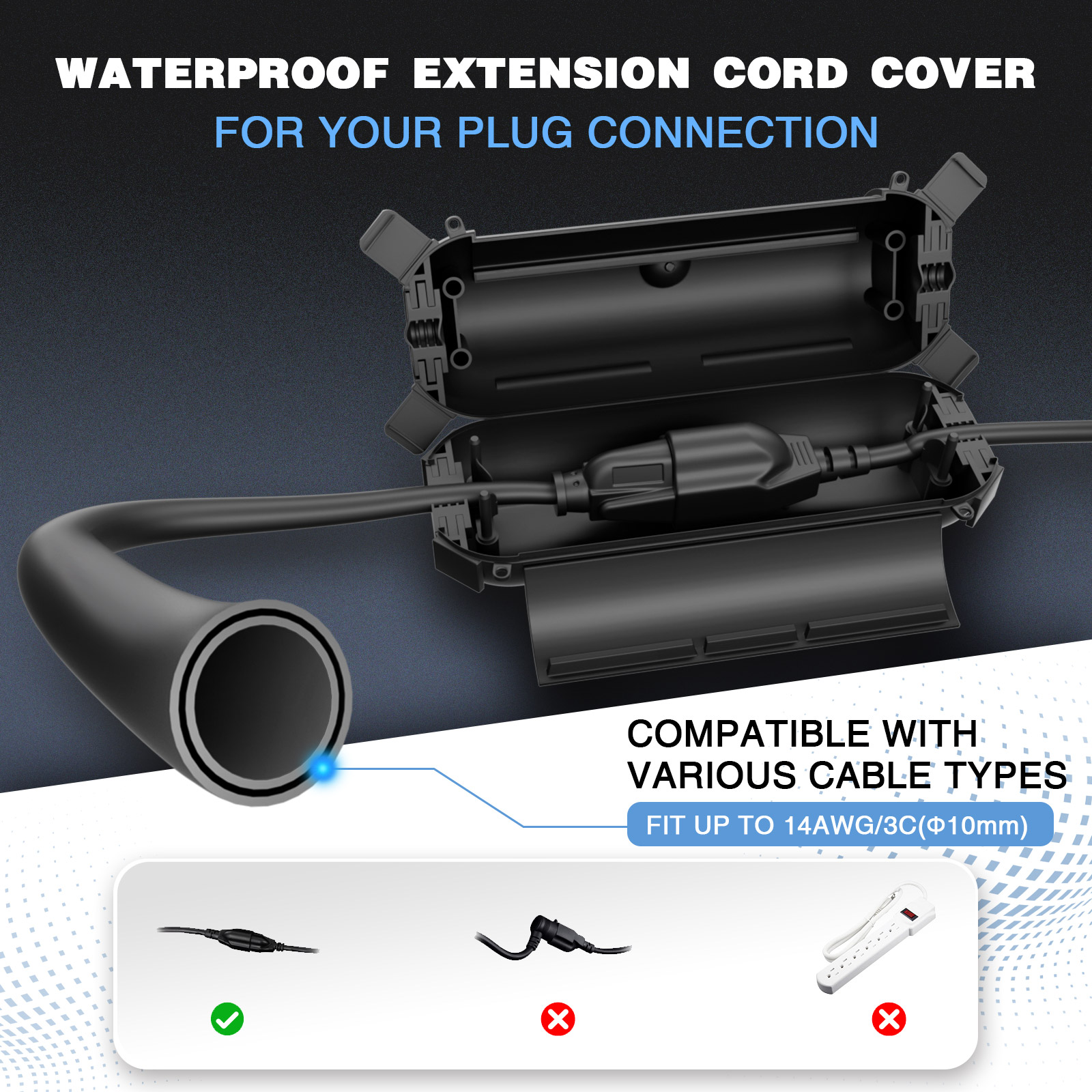 Weatherproof Outdoor Extension – Outdoor Lighting With Outlet recenzja i cena