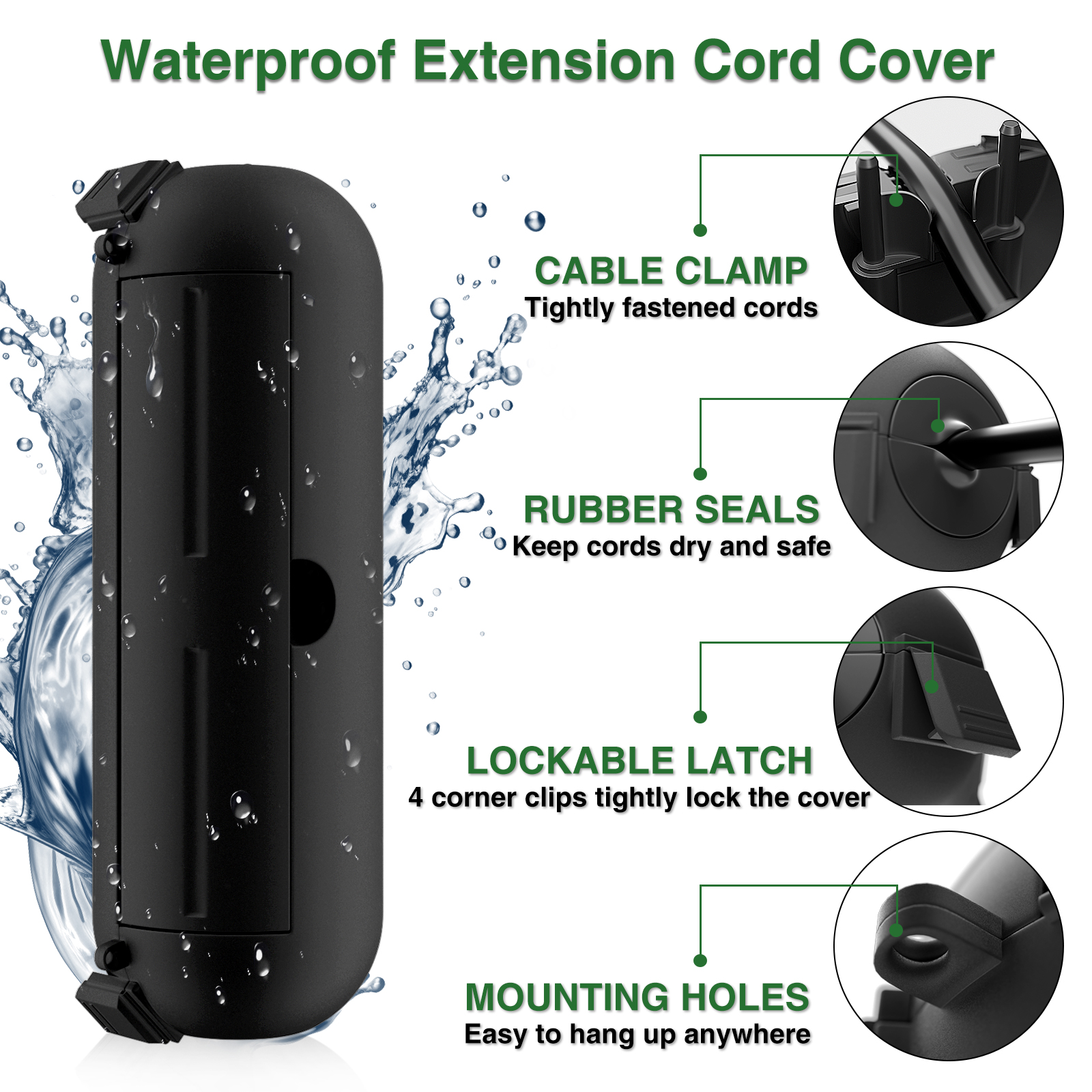 Weatherproof Outdoor Extension – Outdoor Lighting With Outlet recenzja i cena