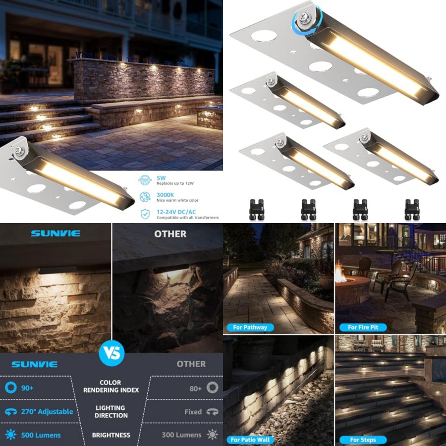 7 Inch Hardscape Lighting 5W L – Outdoor Lighting Low Voltage recenzja i cena