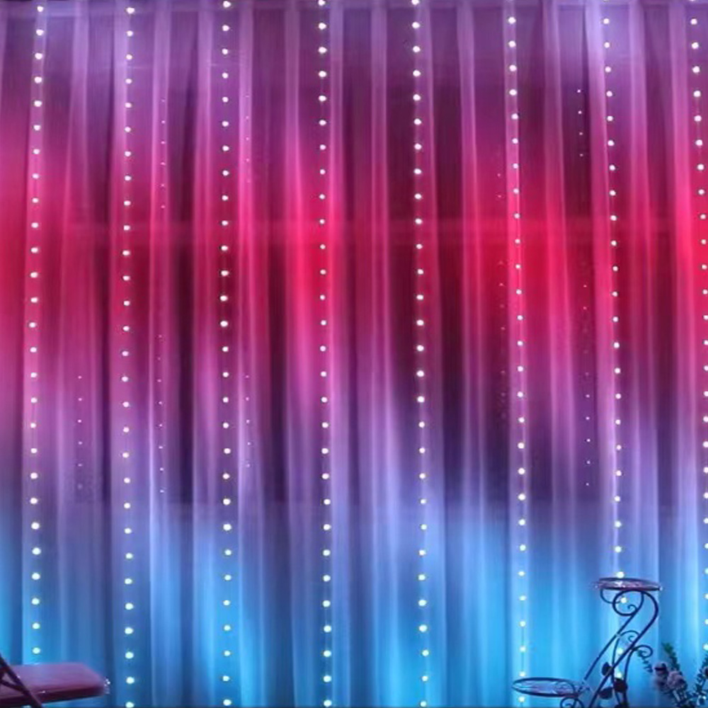 3M RGB Smart LED Curtain Light – Outdoor Lighting Lamps recenzja i cena