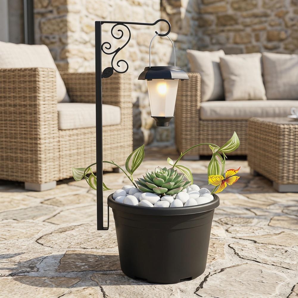 Plant Pot Solar Lamp Solar Lam – Outdoor Lighting Front Yard recenzja i cena