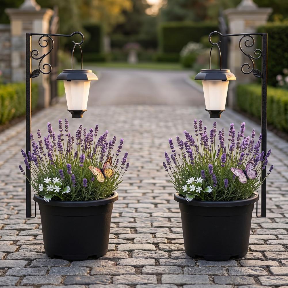 Plant Pot Solar Lamp Solar Lam – Outdoor Lighting Front Yard recenzja i cena