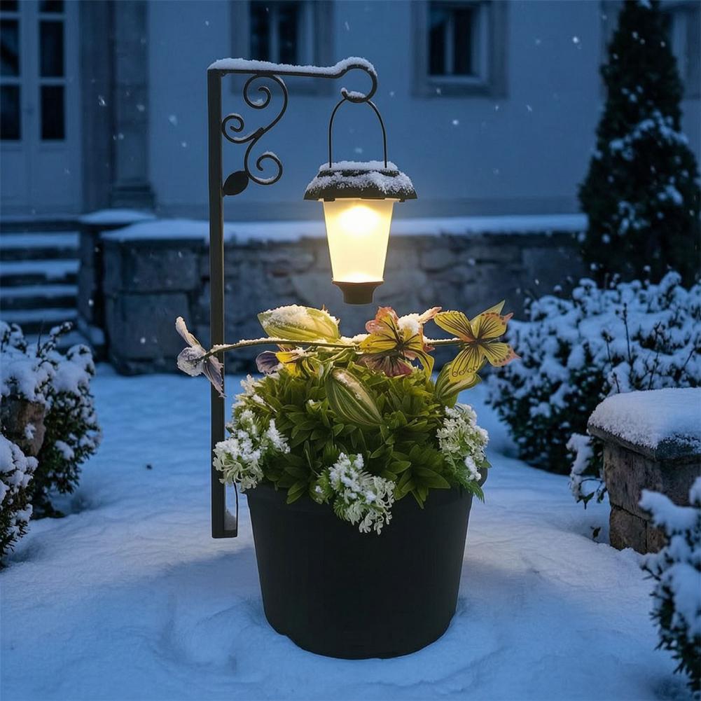 Plant Pot Solar Lamp Solar Lam – Outdoor Lighting Front Yard recenzja i cena