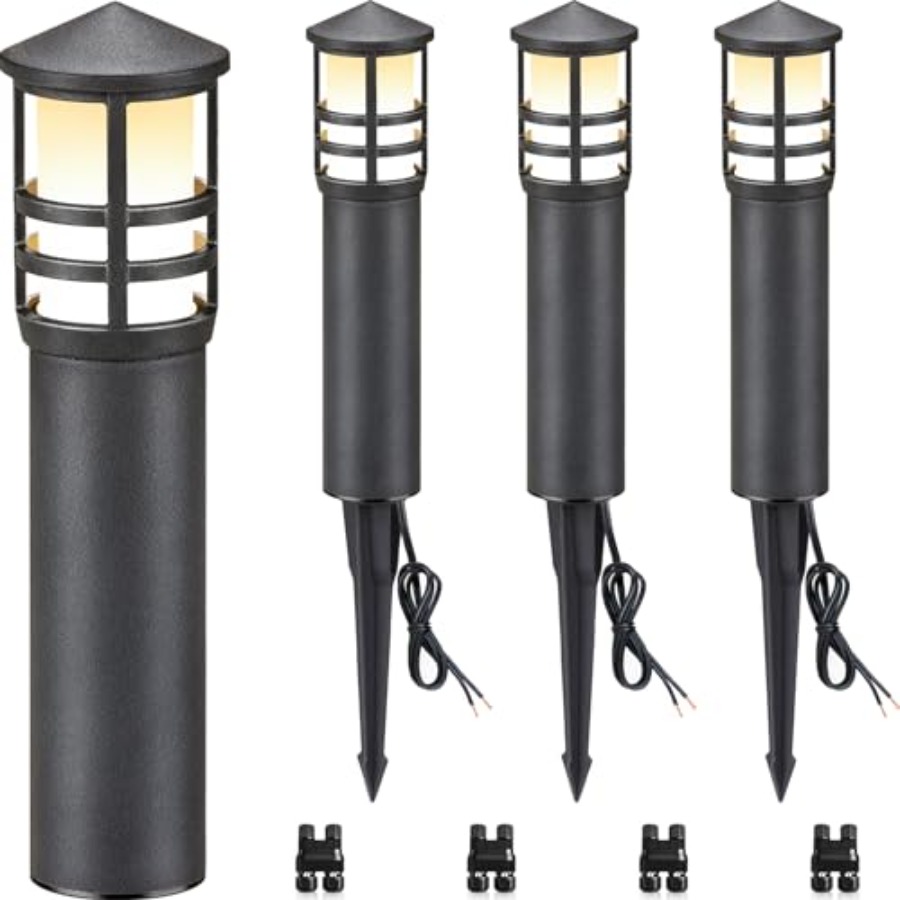 4-Pack Low Voltage Pathway Lig – Outdoor Lighting Low Voltage recenzja i cena