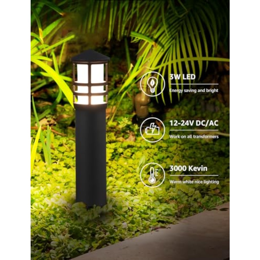 4-Pack Low Voltage Pathway Lig – Outdoor Lighting Low Voltage recenzja i cena