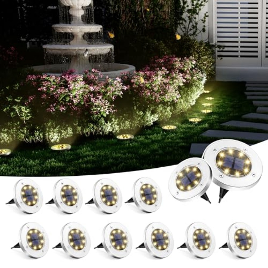 Solar Ground Lights Solar Ligh – Outdoor Lighting Ground recenzja i cena