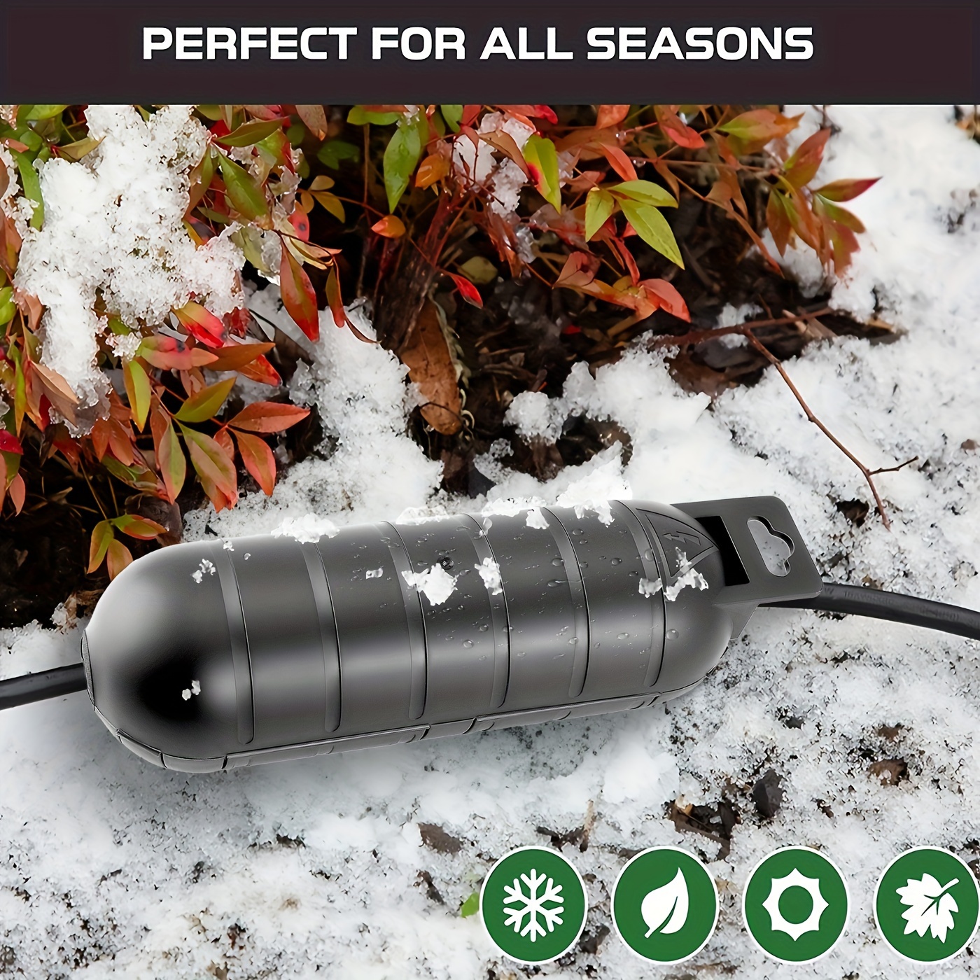 1/3pcs Waterproof Black Extens – Outdoor Lighting Extension Cord recenzja i cena