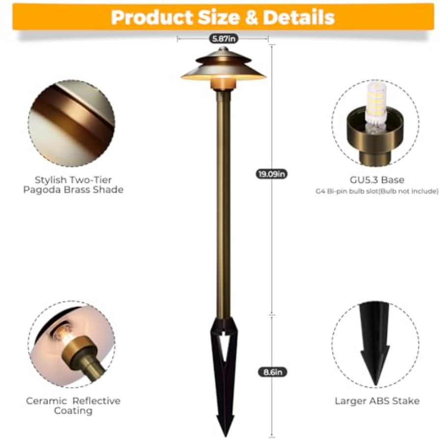 Solid Brass Low Voltage Landsc – Outdoor Lighting Low Voltage recenzja i cena