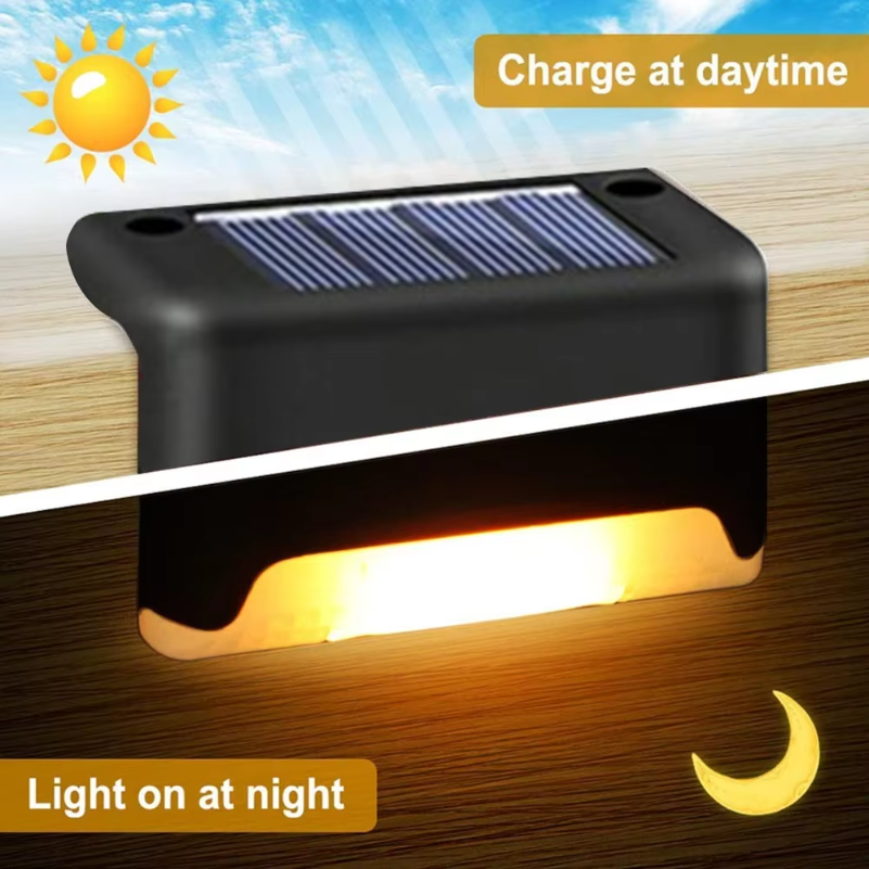 Outdoor Solar Step Lights Warm – Outdoor Lighting For Fence recenzja i cena