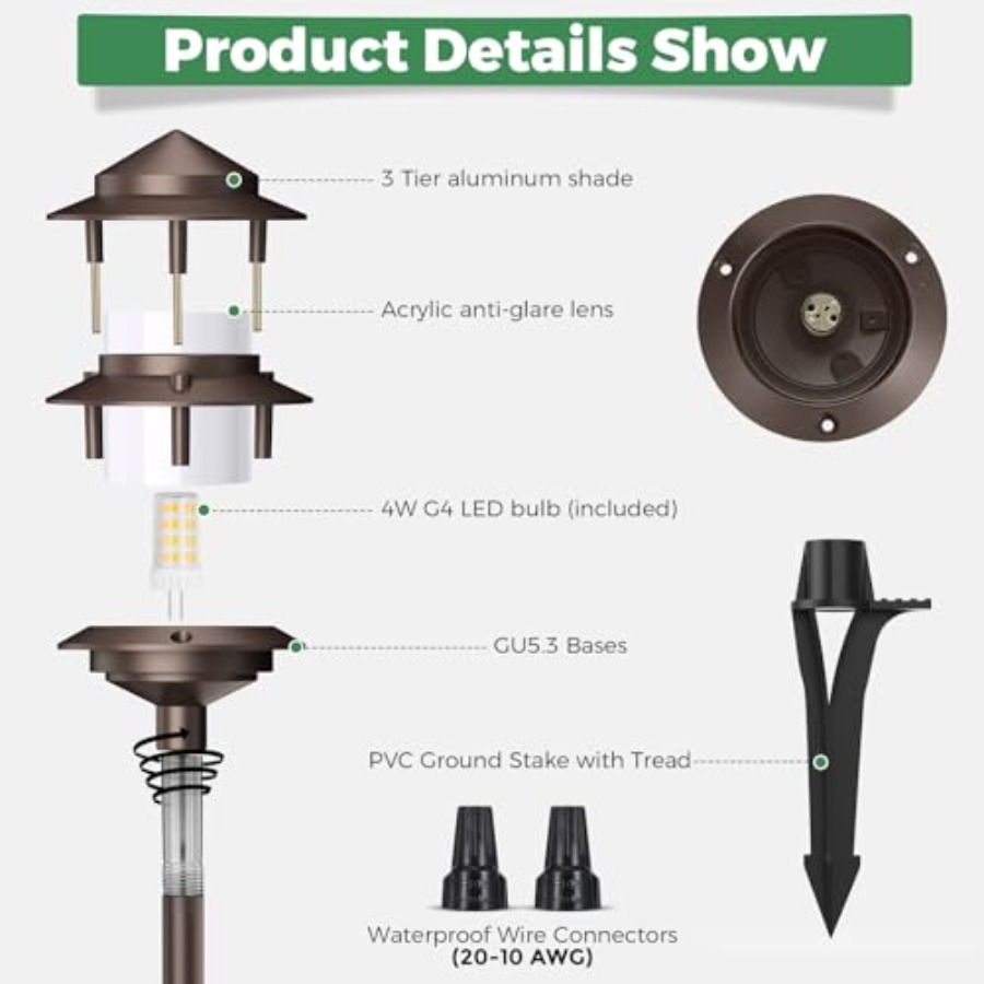 Pagoda Low Voltage Landscape P – Outdoor Lighting Low Voltage recenzja i cena