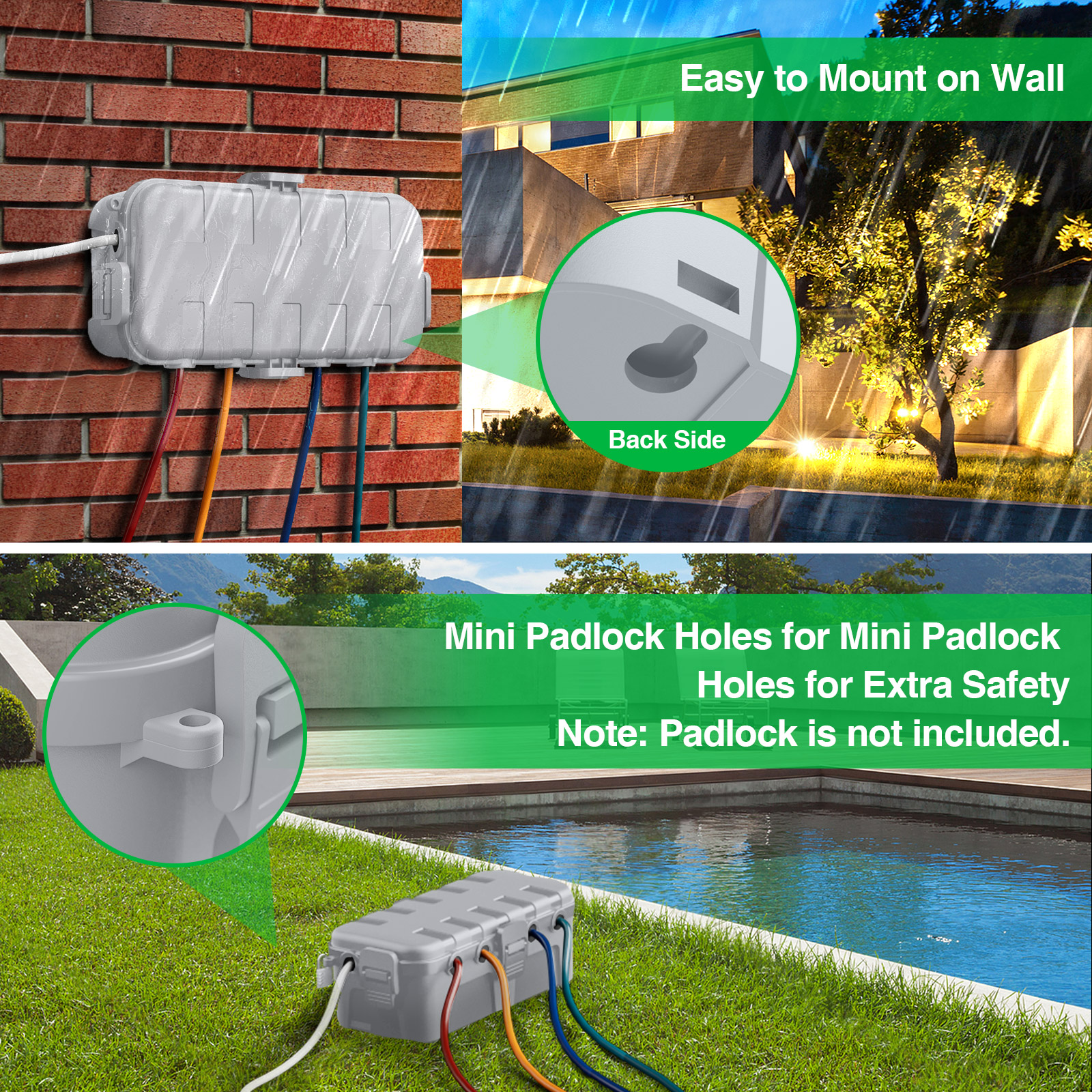 IP54 Waterproof Extension Cord – Outdoor Lighting Extension Cord recenzja i cena